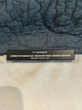 MAC Extended Play Gigablack Lash Mascara 5.7g Full Size New Sealed
